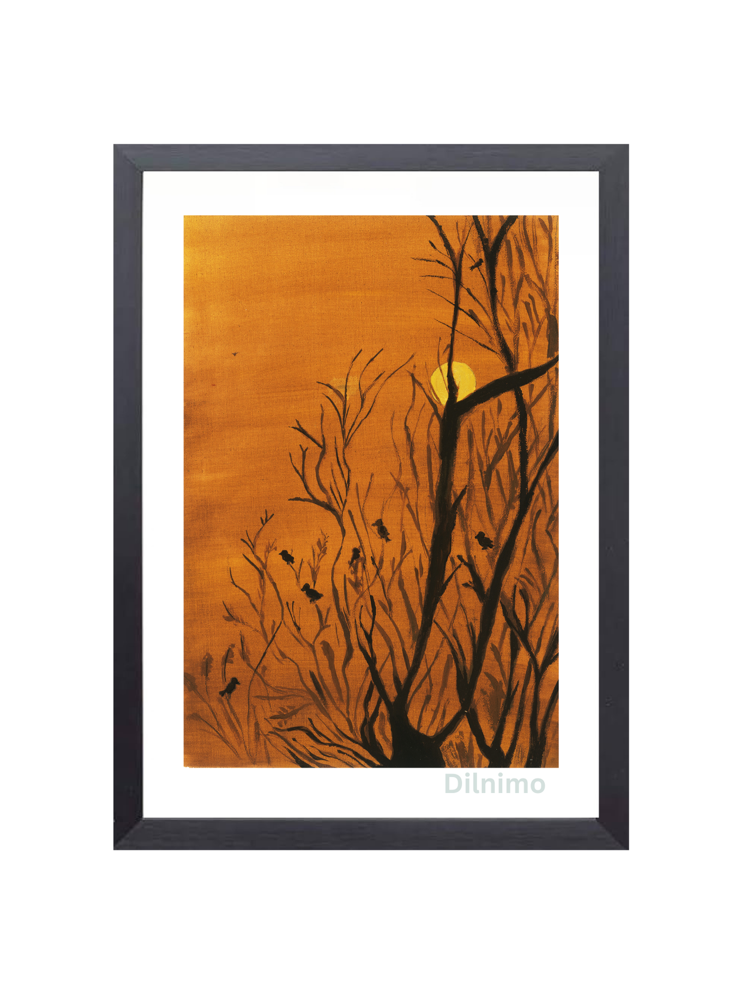 Serenity of Dusk - Original Painting Wall Art