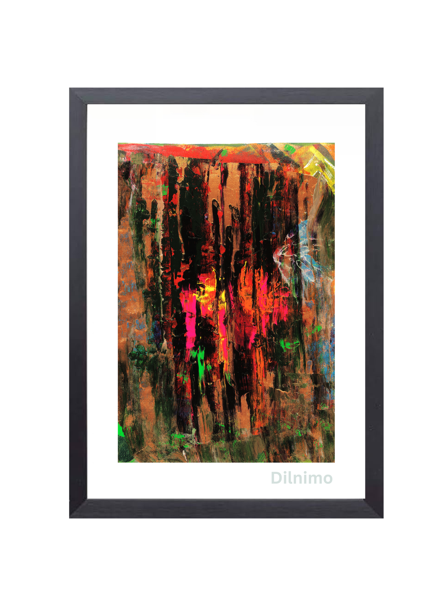 Abstract Symphony - Vivid Nature Original Painting