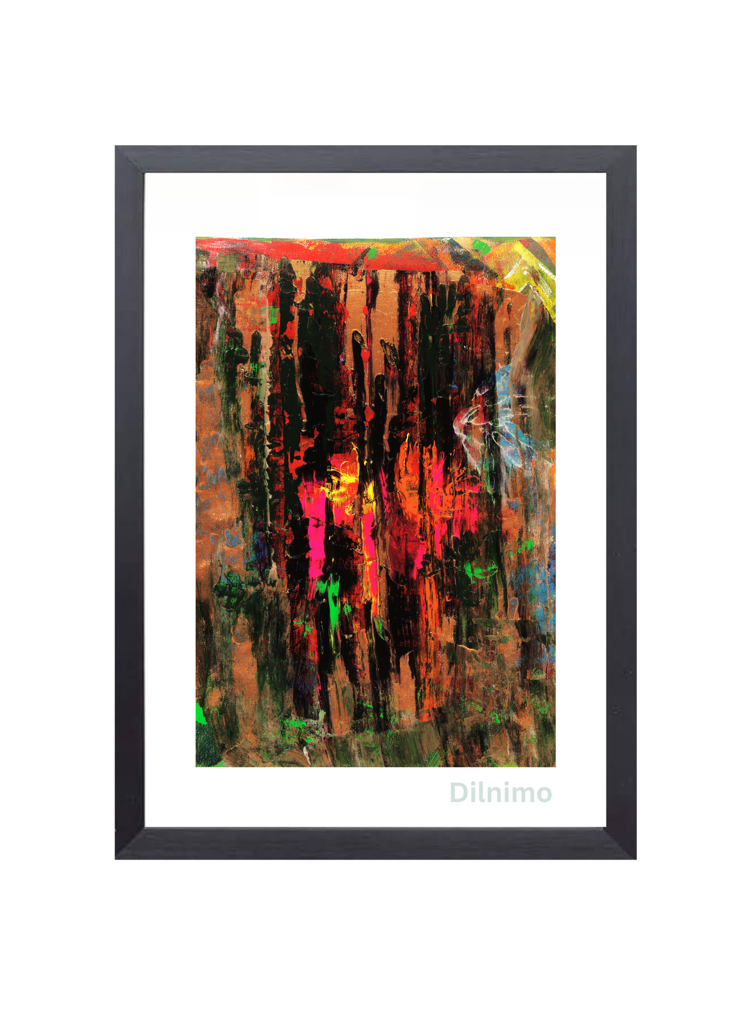 Abstract Symphony - Vivid Nature Original Painting