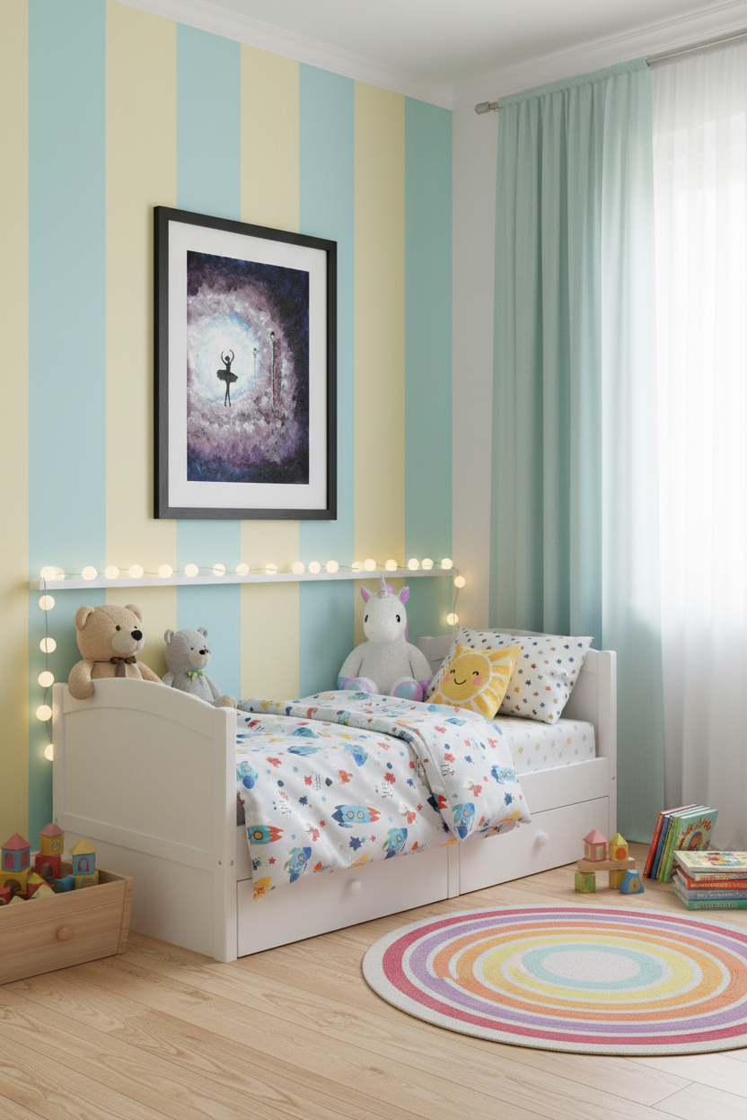 Twilight Ballerina Elegance - Graceful Dance | Framed Painting